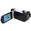 Annadue Videocamera, Videocamera Digitale per Full HD 1080P, Zoom Digitale 16X, Schermo da 2,4 Pollici, Luce di Riempimento, Videocamera per Registrazione Video in Loop per