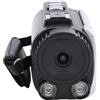 Yctze 1080P, Zoom 18x, Videocamera da 24 MP con Schermo Rotante, Microfono Esterno, modalità Notturna, Registrazione in Loop, Filigrana Temporale per Viaggi, Campeggio (Grigio argento)
