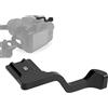 Plyisty Per Fuji X-T10 X-T20 Thumb Grip, Hot Shoe Rest Hand Grip, Metal Thumb Up Grip Hot Shoe Supporto Per Pollice Per Fuji XT10 XT20 Accessori (BLACK)