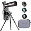 TECKEEN 28X HD Mobile Phone Obiettivo Della Macchina Fotografica Telescopio Zoom Macro Lens per Smartphone Fish Eye Lente Para Celular