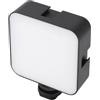 Spacnana Luce Video a LED, Illuminazione Fotografica Portatile Ricaricabile con Temperatura di Colore Regolabile, Design Compatto per Registrazioni di Vlogging e Matrimoni in Interni