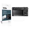 dipos I 2x Pellicola Protettiva opaco compatibile con Sony Alpha 6600 Protezione Vetro Flessibile 9H