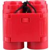 Generic Binocolo compatto leggero Telescopio tascabile portatile 2.5x26 Mini Pocket Sightseeing Piccolo binocolo for adulti (Material : Red)