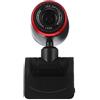 ibasenice Webcam Videocamera HD 640 X 480 Rotazione a 360 Gradi Microfono Integrato e USB Abs senza Driver Dsp Chip Cmos per Video Meeting e Live-streaming