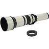 AKLOSIPY 650-1300 Mm F8-F16 Teleobiettivo M Lente M per Telecamere a Base di AF con a