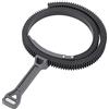 HETHLIF Segui Focus, Focus Puller Segui la Leva della Maniglia di Messa a Fuoco con Anello Ingranaggio Zoom Regolabile in Plastica per la Fotocamera DSLR (GREY)