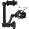 APGLSXY Super Clamp 11 Pollici Braccio Articolato Regolabile per Montaggio per Monitor LED Luce LCD Video Camera Montaggio Monitor LED LCD Video DSLR