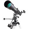 WOWCSXWC Focal Length 600Mm Telescope Refractor Telescope Scope Multilayer Green Film Finder Mirror 6Times;30 Zenith Mirror 90 Degrees with WOWCSXWC