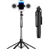 Générique Treppiede Per Telefono Con Luce Supporto Cellulare, Stativo Fotocamera E | Selfie Stick Con Luce Per Vlog Viaggi Video Registrazione Live Streaming Cellulare Fotocamera