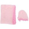 Haofy Set di Accessori per Fotografia per Bambini, Morbida Fascia in Mohair e Cappello per Neonati, Coperte Leggere e Portatili per Neonati e Ragazze (cappello + scialle)