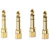 RØDE HJA-4 Set di Quattro Adattatori da 3,5mm a 1/4 pollici per Cuffie