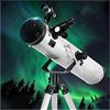 RENYUEH Telescopi per adulti Principianti Telescopio riflettore calibro 76mm Telescopio per osservare le stelle con treppiede regolabile, il miglior regalo di astronomia per principianti
