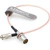 SZRMCC DIN1.0/2.3 maschio a BNC femmina RG179 75ohm HD SDI cavo coassiale per registratori monitor 4K (dritto DIN 1.0/2.3, 1,5 m)
