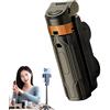 Genérico Selfie Stick Treppiede - Telecomando senza fili per telefono cellulare | Treppiede 360° Selfie Stick Telecomando senza fili portatile per fotografare la trasmissione