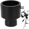 Generic Adattatore oculare astronomico per telescopio, tubo di prolunga da 2,5 cm a 3,2 cm, anello adattatore in metallo leggero per collegamento di obiettivi di precisione, 33 g, filettatura opaca,