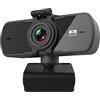 SHENGXINA 2K HD Webcam mini calcolatore Pc WebCamera microfono incorporato ruotabile Telecamere for Live Broadcast Video Calling Conferenza di lavoro Webcam pc