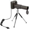 ZXIANGZ Telescopio monoculare, 20x Telescopio monoculare digitale Fotocamera Videoregistratore 1080P Compatibile USB per guardare Telescopio per fotocamera digitale con treppiede per concerti di birdwatching
