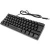 Funien Tastiera da Gioco RGB a 61 Tasti, Tastiera Meccanica Retroilluminata con 61 Tasti, Design Compatto e Leggero, modalità di Illuminazione RGB, Tecnologia Anti-ghosting per PC, Mac, (Nera)