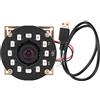 XZXCVN Camera Modulo USB HD 1MP, Obiettivo 100° Angolo Largo, Supporto Win10 USB Module - Chip Sensibile OV9281, Compatibilità Ampia, Mini Webcam per Varie Applicazioni
