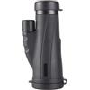 Drhomeam Telescopio monoculare 10 x 50 ED, ad alta definizione, riflettore BAK4 trasparente, binocolo per bird watching, campeggio, escursionismo, viaggi, caccia (nero)