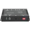 Walmeck Splitter Video a 4 1080P AHD DC12V 24V Interruttore Schermo Video Telecamera Quad System Convertitore Telecamera di Parcheggio RV Truck Bus Trailer