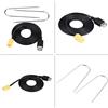 ERYUE Cavo Adattatore USB con Spina a 6 Pin Design Originale per Grande Punto Mini Cavo ISO per Aggiornamenti Auto Fai-da-te