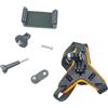 Uqezagpa Set di 6 supporti per casco da moto, con vite a pollice lungo, per action camera e smartphone, set di montaggio per fotocamera da moto