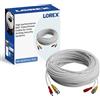 LOREX 60FT Video RG59 Coax BNC Power Cable