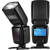 Andoer Fotocamera universale wireless Flash Light Speedlite GN33 LCD Display per fotocamere DSLR