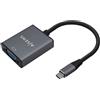 AISENS Convertitore in Alluminio, USB-C a VGA, USB-C/M-HDB15/H, Grigio, 15 cm