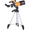 YangRy Professional Zoom Astronomical Telescope with Phone Clip Outdoor 150X Refractive Deep Space Moon Watching Gifts YangRy
