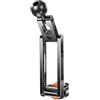 CAZSTYK Supporto per testa a sfera con angoli regolabili a 180 gradi, in lega di alluminio, per action camera, treppiedi e dispositivi mobili, adattatore per action camera