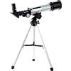 YangRy Astronomical Telescope,800mm Focal Length 60mm Aperture Refractor Monocular Telescope 150X Lens with Tripod for Beginners Kids Sky Stars Watching YangRy