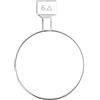 Artsim Prismi e caleidoscopi Lente di prova con prisma ottico che sostituisce le lenti con cerchi in metallo DIA 38 mm Prisma Kit di ottica per aule di scienze (Color : 6.00)