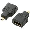 Speaka Professional SP-7870184 - Adattatore HDMI maschio D Micro - 1 presa HDMI Nero placcato oro
