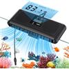 PAIZOO - Raffreddatore per acquario con ventola, ventilatore per acquario con controllo automatico della temperatura e sonda di temperatura, display LCD, 3 modalità di velocità, raffreddatore per