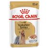 Royal Canin Yorkshire Terrier Adult | 12 x 85 g | Cibo umido per cani adulti in sacchetto fresco | A partire dal 10° mese di vita | Per supportare il pelo e la qualità delle feci