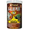TROPICAL D-ALLIO PLUS GRAN 1000ml Alimento per pesci con aglio (600g) per Discu e ad alto fabbisogno nutrizionale, mangime granulato multi-ingrediente per pesci marini