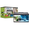 AQUAEL Acquario Leddy 75 Nero D&N 2.0 equipaggiato 75x35x40cm 105L