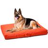 Avalon - Cuscino Cane Sfoderabile e Lavabile Grande in Tessuto Jive Antistrappo Premium, Materasso Cane Anatomico e Impermeabile, Cuccia per Cani Antipelo, Made in Italy(Linear 120x80cm-Arancio)