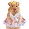 Generico Vestiti Per Criceti Nani - Abiti Morbidi Per Cincillà - Vestiti per Piccoli Animali - Per Amanti Degli Animali Rifugi Negozi Fotografia Festa Di Compleanno Halloween Natale Casa Viaggio Shopping