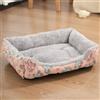 Hixingo Cuccia Cane e Gatto Interno di Peluche, Lettino Cuscino per Cani e Gatti Morbido Lavabile per Grande Medio Piccolo Animali (Cavallo,L (60x45cm))