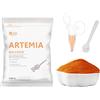 pumpumlia 60G Acquario Cova Pesce Cibo Artemia Sgusciare Uova Salamoia Gamberetti Sgusciare Eggfood Per Alimentazione Pesci Bambino
