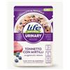 Genérico Life Cat | Alimento umido per gatti | Varietà Mousse | Vari aromi e proprietà | 10 x 70 g | (10 x 70 g, tonno con mirtilli urinaria)