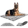 SuperKissen24. Cuccia Cane, Cuccia Gatto - Reversibile Cuscino per Cani di Media/Grande Taglia - Materasso Cane - Lavabile Cuscino per Cane - Tappetini Cane, Tappetino Gatto - 120x80 cm Stelle