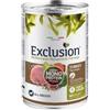 Generico Exclusion Monoproteico All Breeds adult TACCHINO, alimento completo per cani adulti di tutte le taglie,monoproteico | 6 scatolette da 400 grammi l'una.
