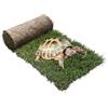 PetZolla Ricarica S Tartarughe 60x40cm - Terrario tartarughe di terra in vero prato naturale, Ricambio facile da sostituire per il Kit S, casetta per tartarughe da interno dura fino a 5 mesi