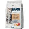 Generico Lechat Exellence Sensitive Gatto Adult Salmone 1,5kg, alimento secco completo per gatti adulti di tutte le taglie e razze,appetito difficile, croccantini per gatti, gusto SALMONE, 1x1,5kg.