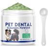 HADAVAKA Plaque off Powder per Cani, Rinfrescante per L'alito degli Animali Domestici, Polvere per La Pulizia dei Denti dei Cani, per Animali Domestici di Piccola, Media E Grande Taglia