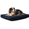 Flowen Cuscino Cane Taglia Piccola 60x40 Facile da Lavare con Federa Sfoderabile e Impermeabile Resistente a Morsi e Graffi Cuccia Cane e Gatto per Interno ed Esterno Perfetta Estate e Inverno Blu